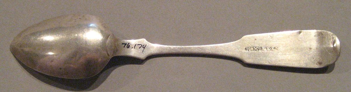 1998.0004.267.002 Silver Spoon undeside