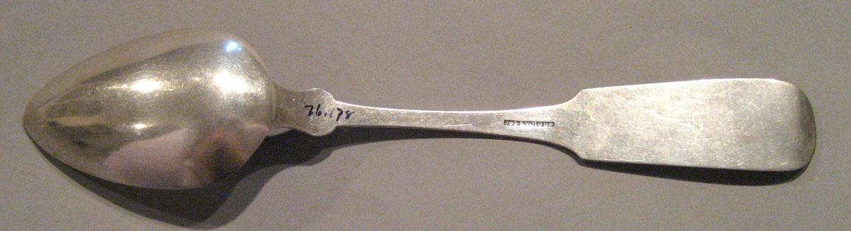 1998.0004.270 Silver Spoon underside