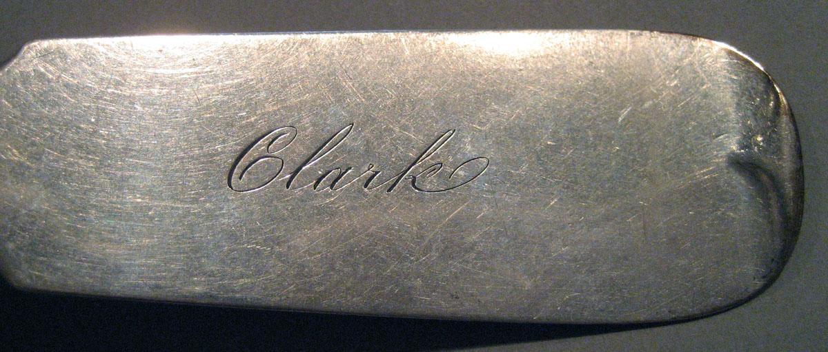 1998.0004.270 Silver Spoon engraving