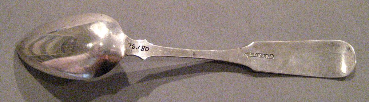 1998.0004.272.001 Silver Spoon underside