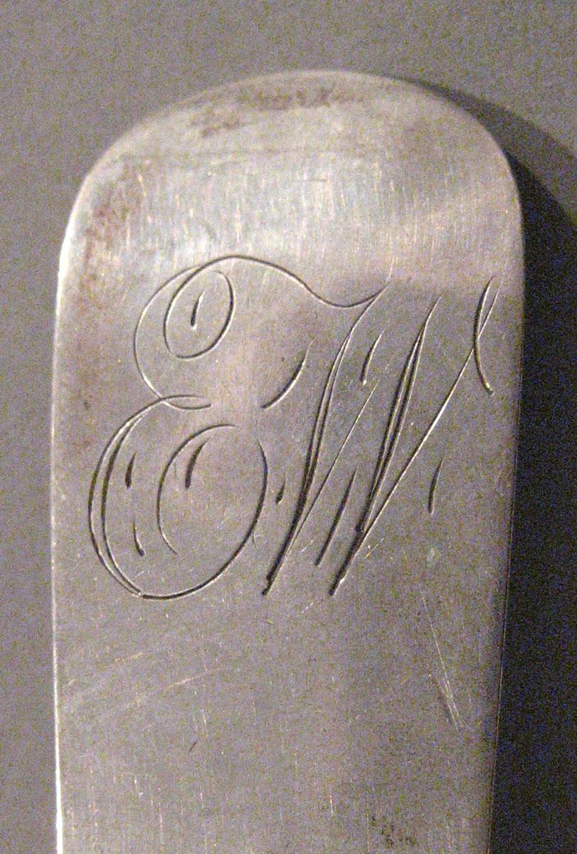 1998.0004.272.002 Silver Spoon engraving