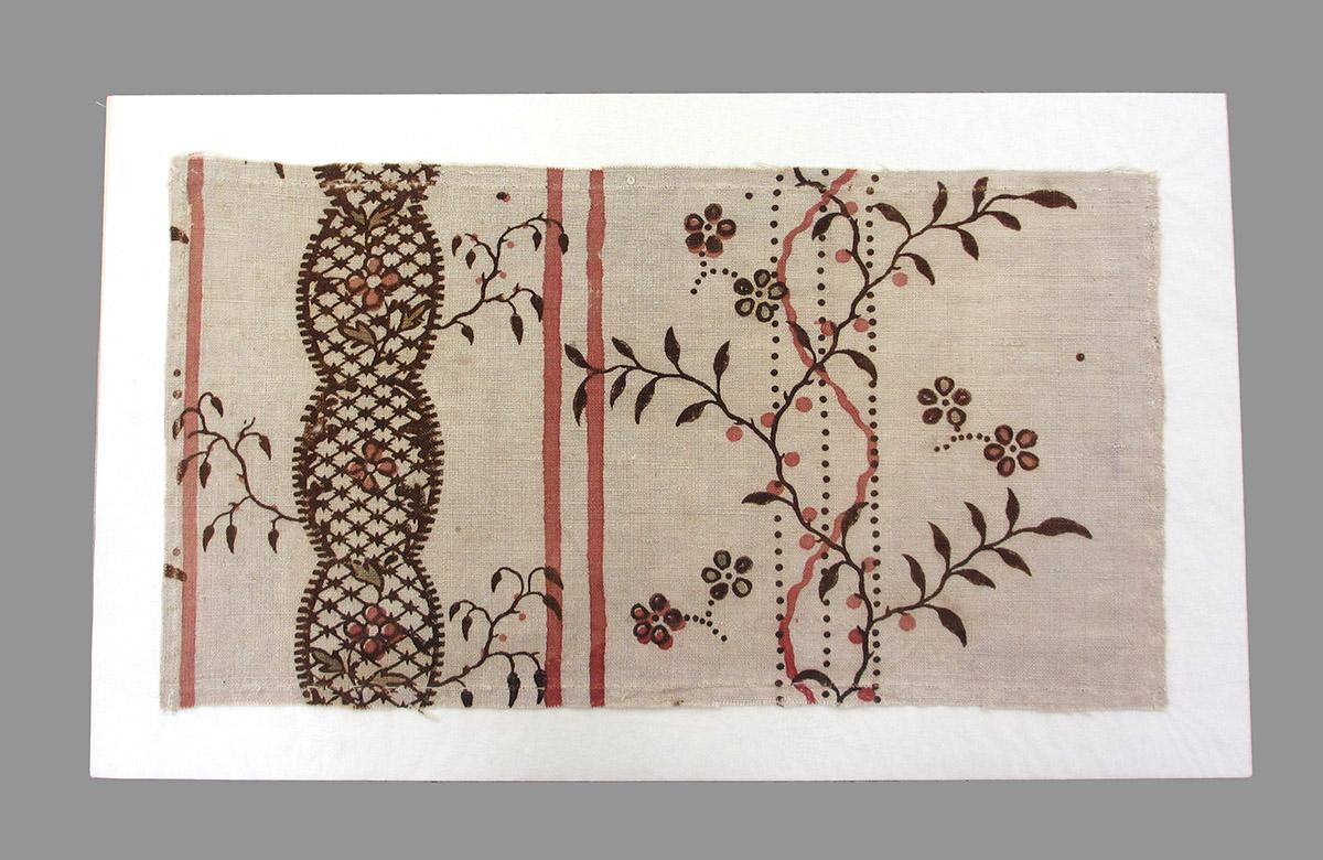 1958.0605.002 Textile, printed obverse