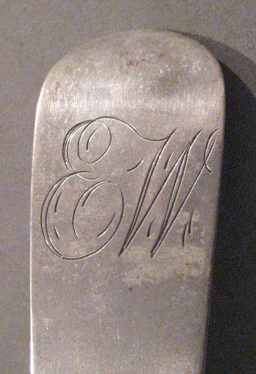 1998.0004.272.004 Silver Spoon engraving