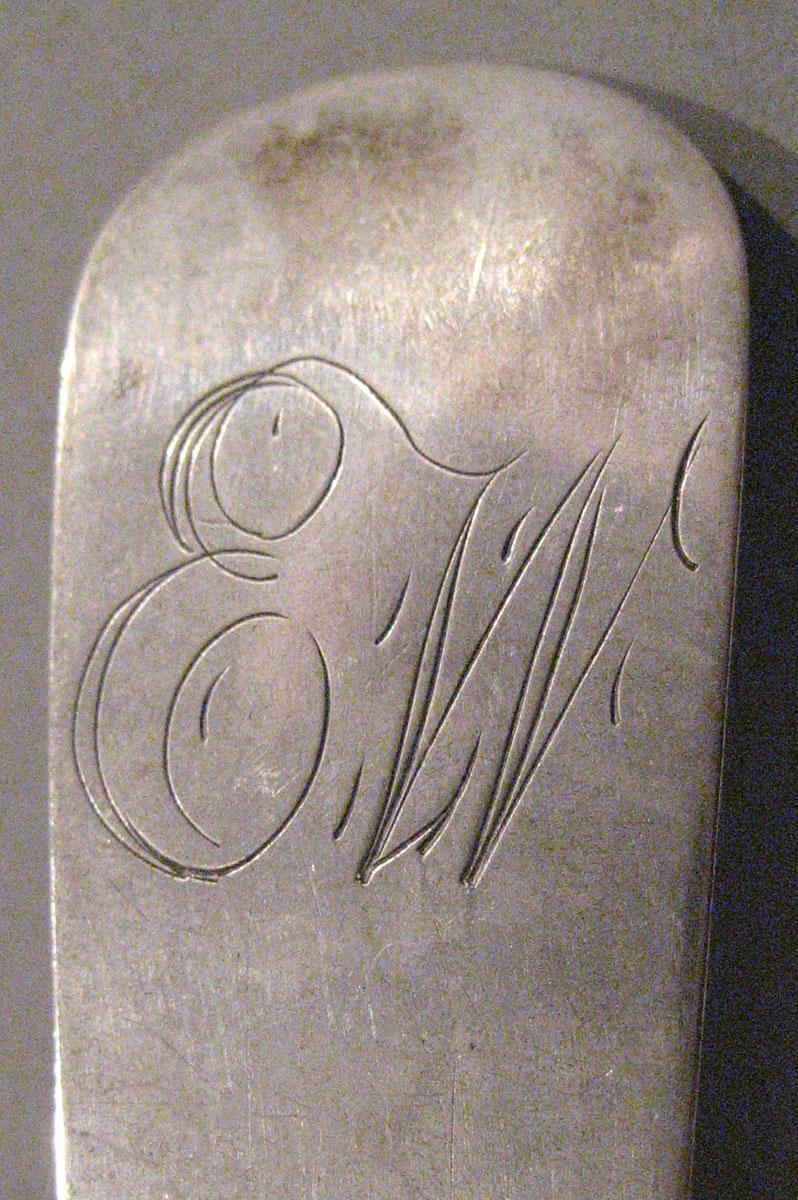 1998.0004.272.005 Silver Spoon engraving