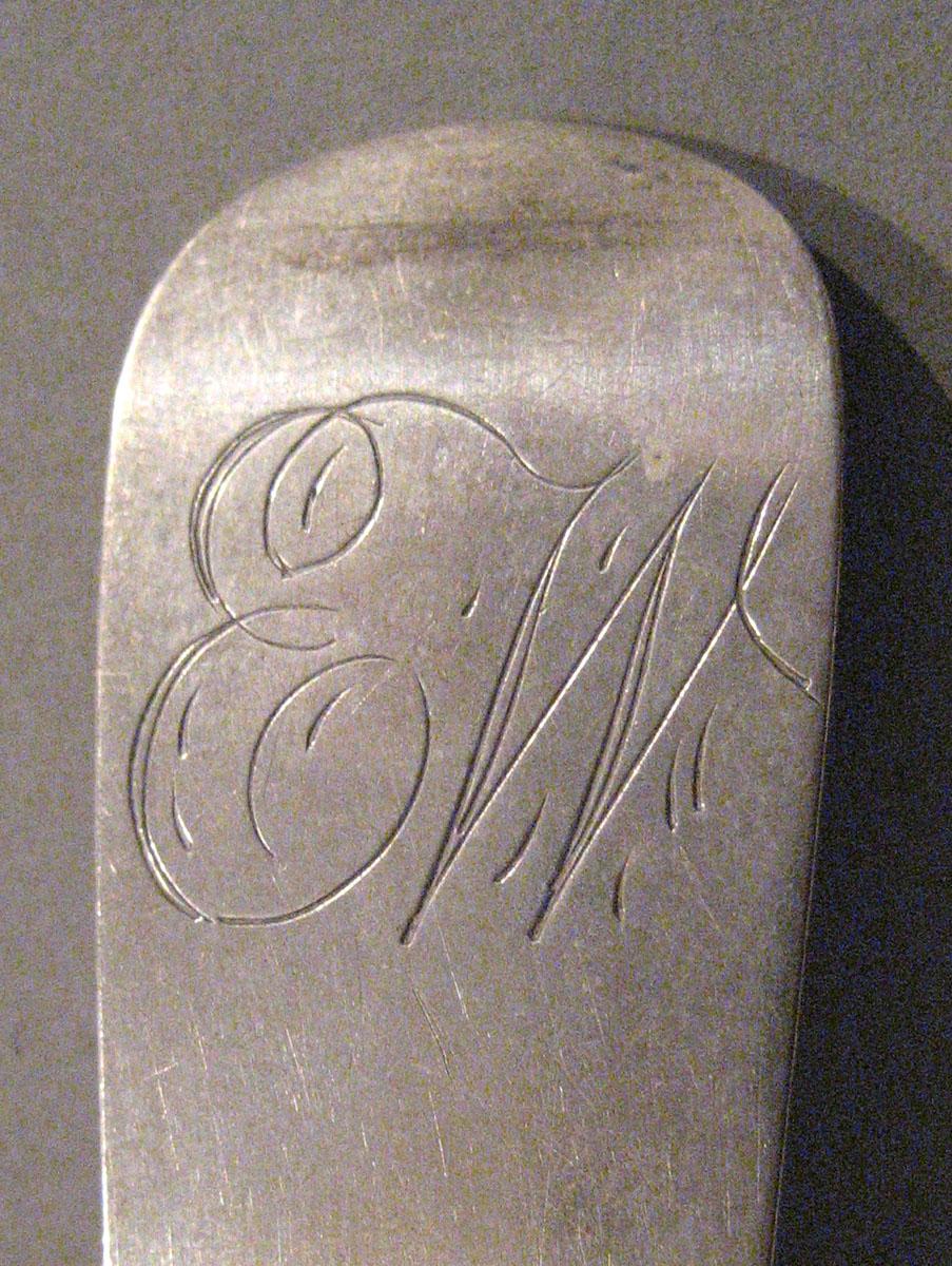 1998.0004.272.006 Silver Spoon engraving