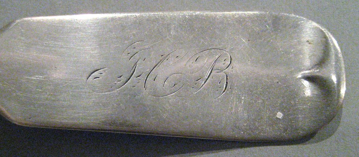 1998.0004.273 Silver Spoon engraving