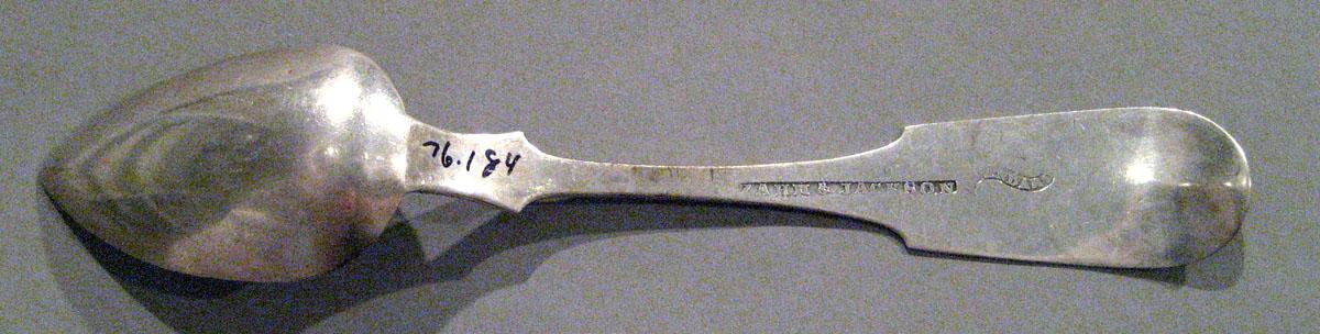 1998.0004.277.001 Silver Spoon underside