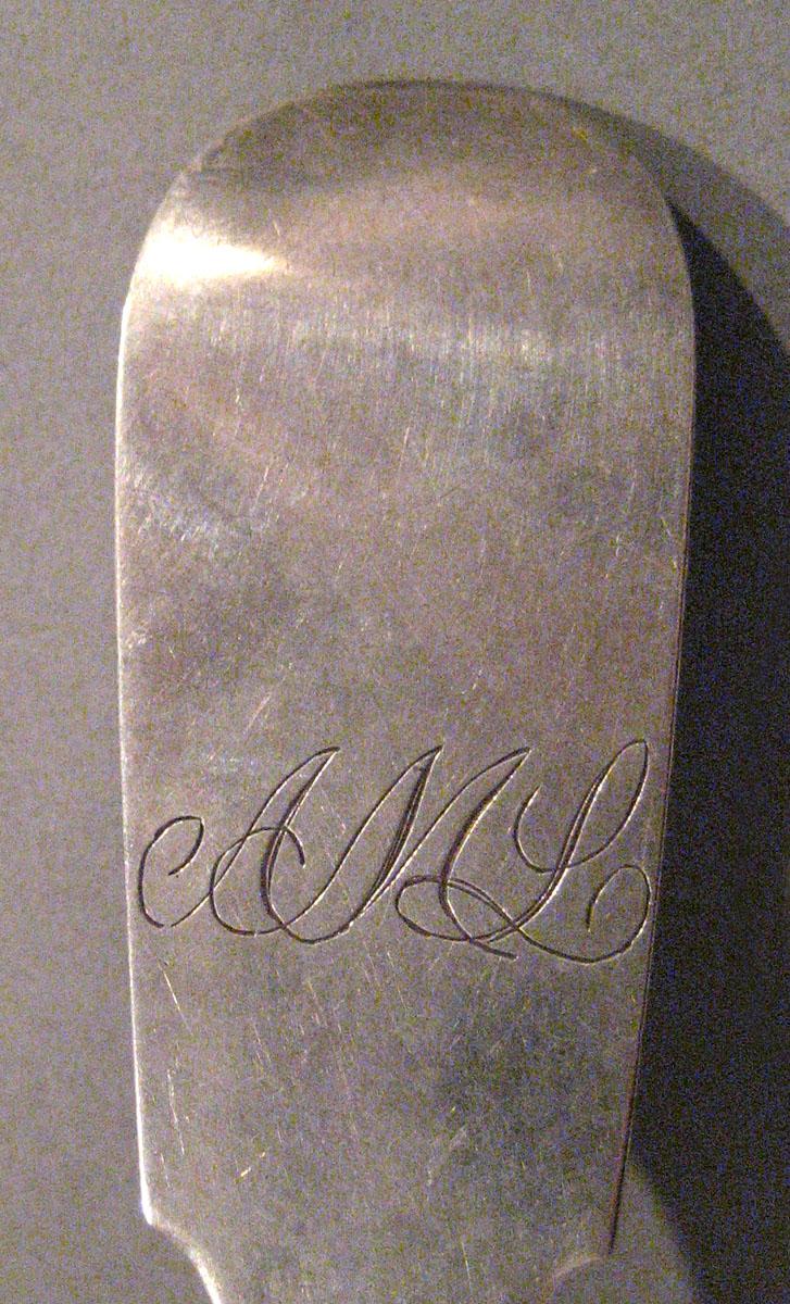 1998.0004.277.002 Silver Spoon engraving