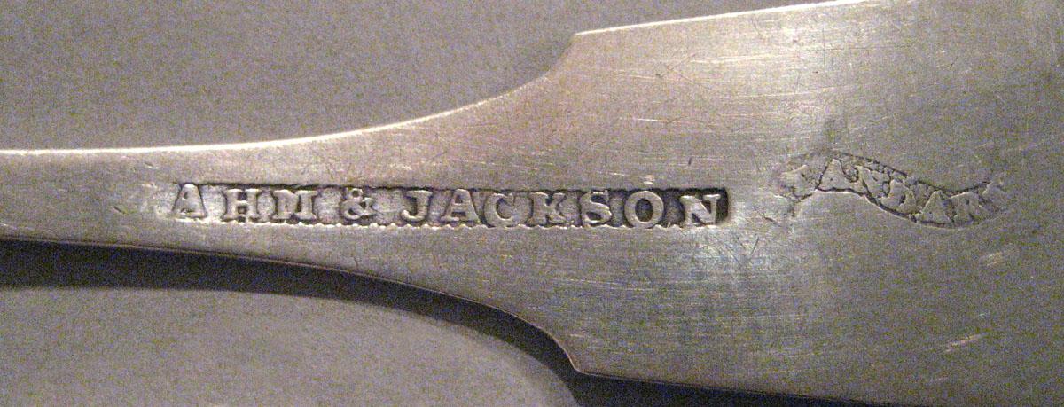 1998.0004.277.002 Silver Spoon marks