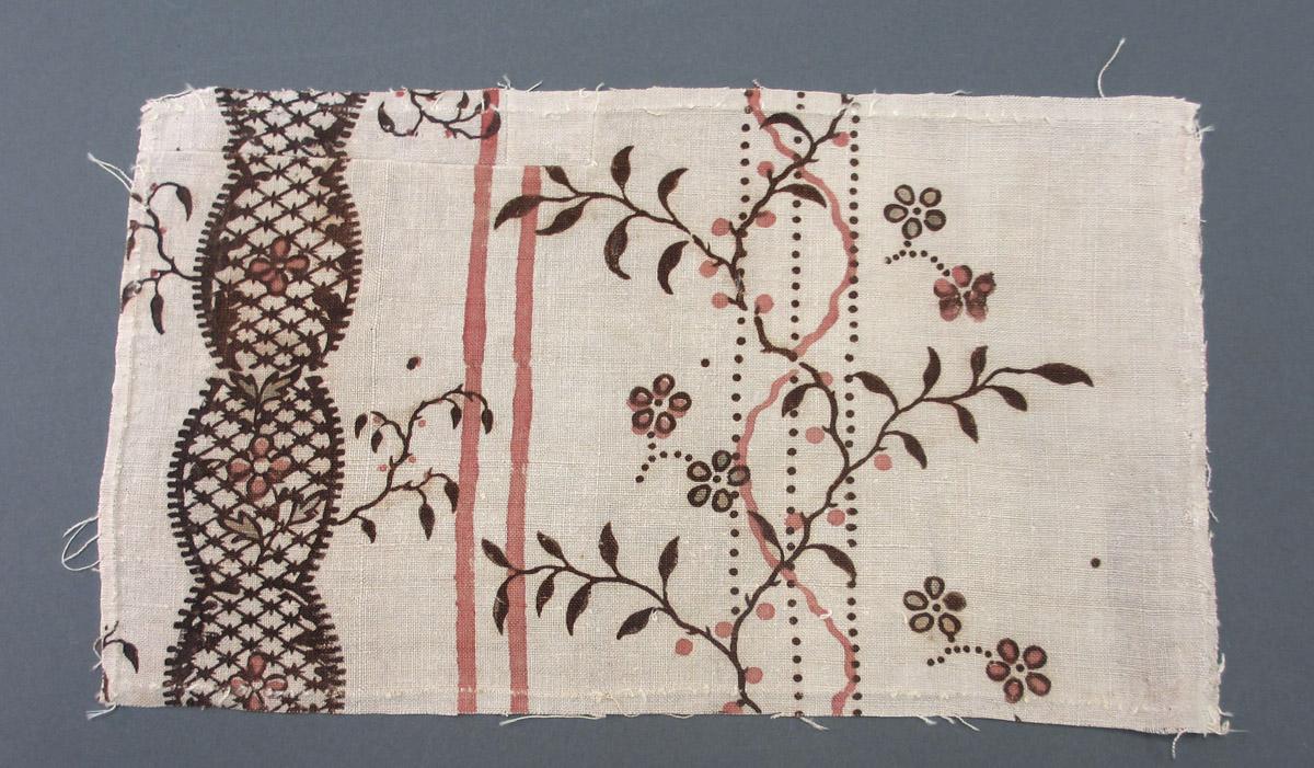 1958.0605.003 Textile, printed obverse