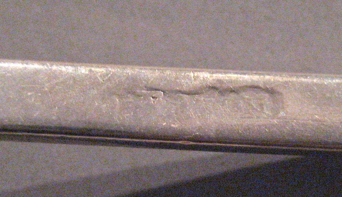 1998.0004.278 Silver Spoon mark