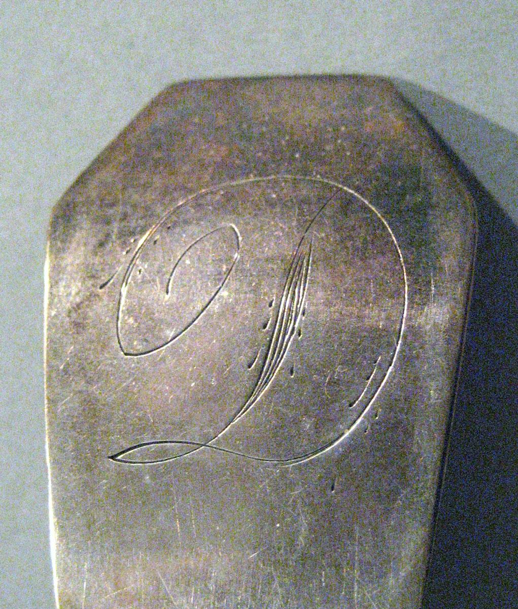 1998.0004.279 Silver Spoon engraving