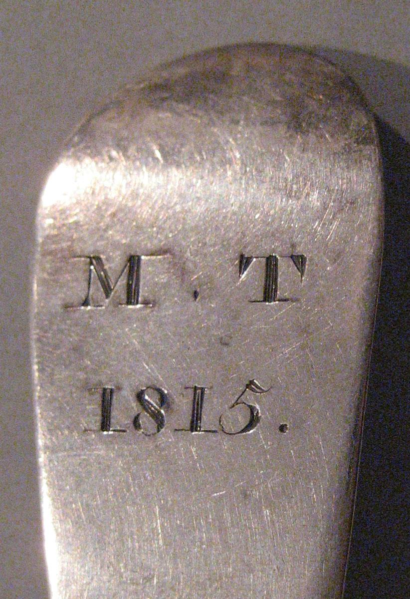 1998.0004.280 Silver Spoon engraving