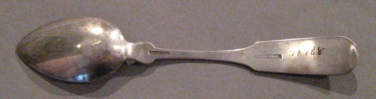 1998.0004.281 Silver Spoon underside