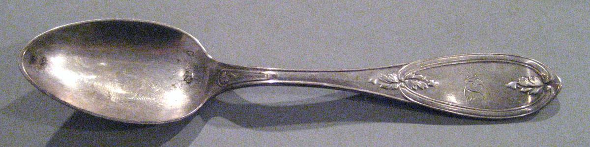 1998.0004.283 Silver Spoon upper surface