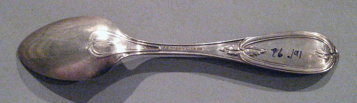 1998.0004.283 Silver Spoon underside
