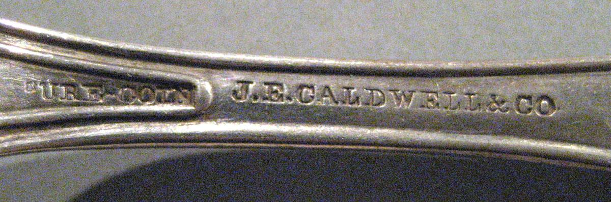1998.0004.283 Silver Spoon marks