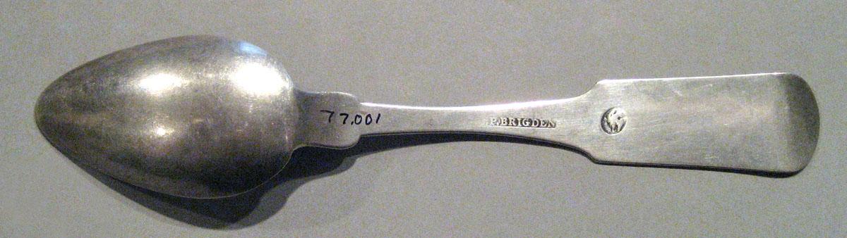 1998.0004.284 Silver Spoon underside