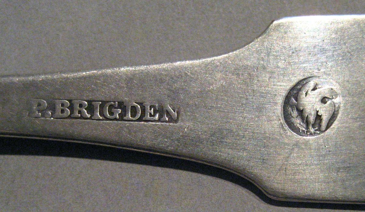 1998.0004.284 Silver Spoon marks
