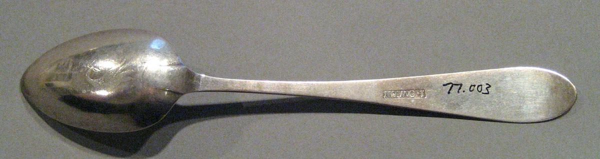 1998.0004.286.002 Silver Spoon underside