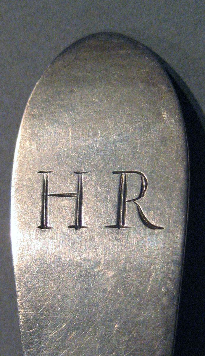 1998.0004.286.002 Silver Spoon engraving