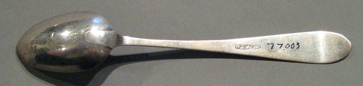 1998.0004.286.004 Silver Spoon underside