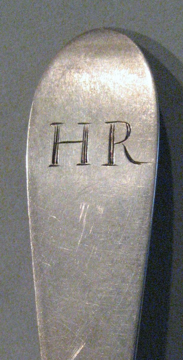 1998.0004.286.005 Silver Spoon engraving