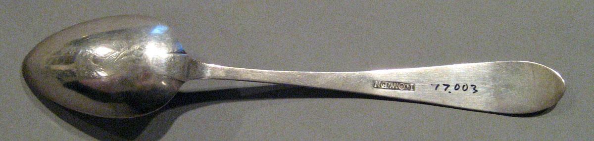 1998.0004.286.006 Silver Spoon underside