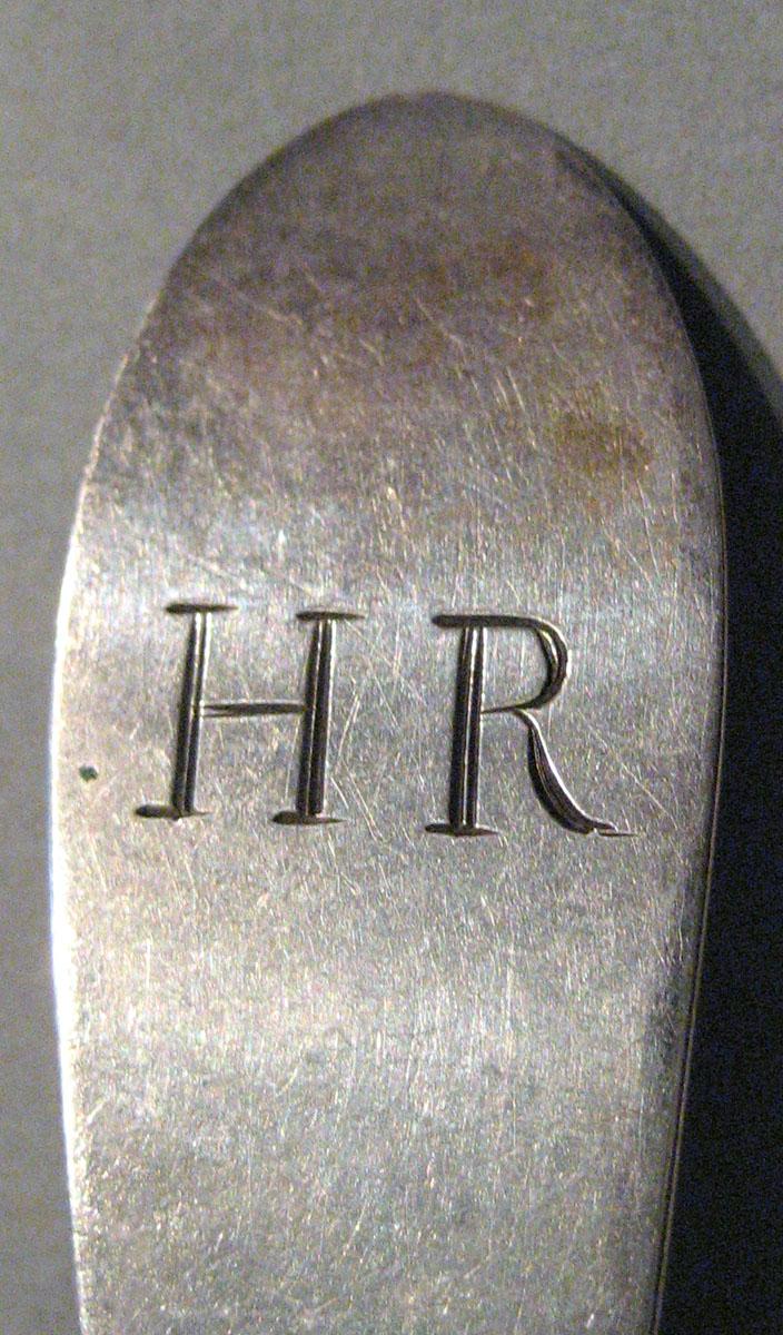 1998.0004.286.006 Silver Spoon engraving