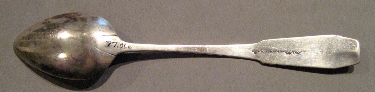 1998.0004.289 Silver Spoon underside