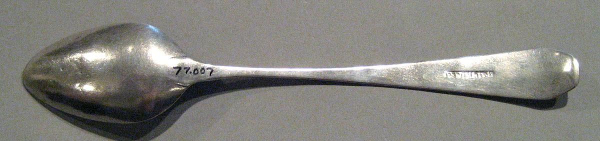 1998.0004.290 Silver Spoon underside