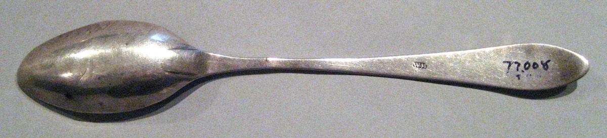 1998.0004.291 Silver Spoon underside