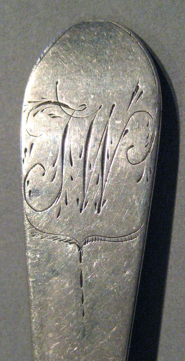 1998.0004.292 Silver Spoon engraving