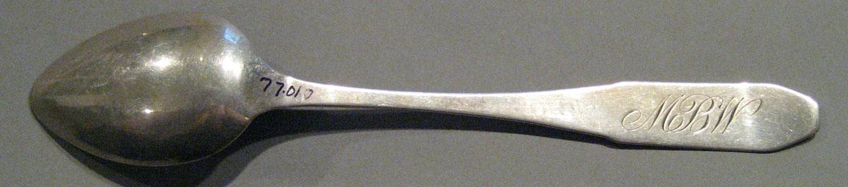 1998.0004.293 Silver Spoon underside