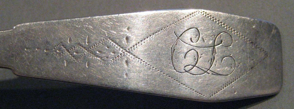 1998.0004.295.002 Silver Spoon engraving