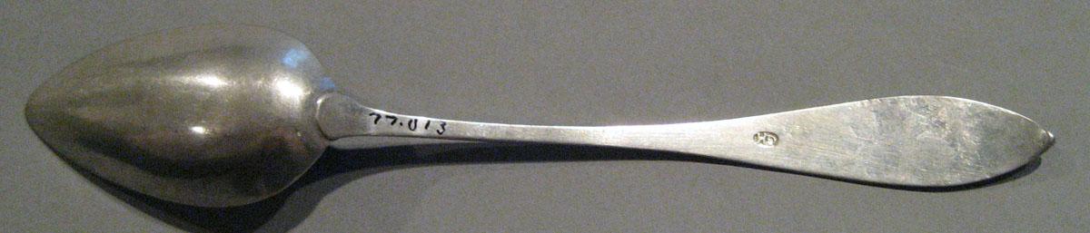 1998.0004.296 Silver Spoon underside