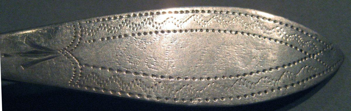 1998.0004.296 Silver Spoon engraving
