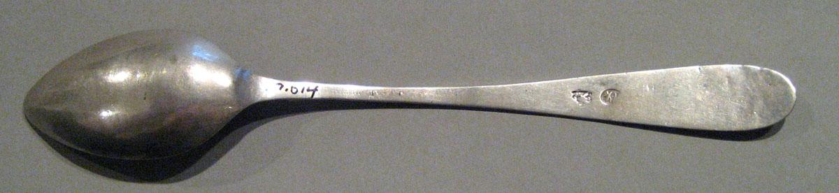 1998.0004.297 Silver Spoon underside