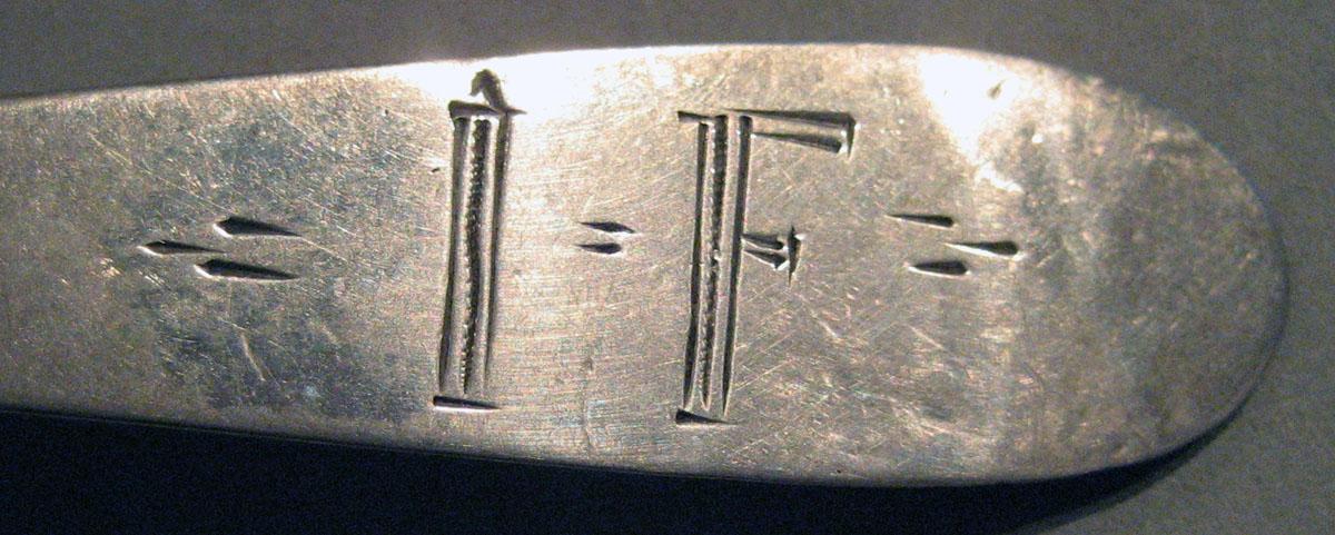 1998.0004.297 Silver Spoon engraving