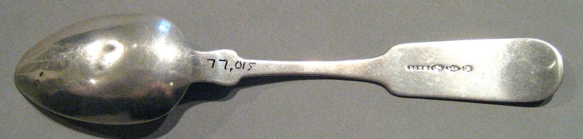 1998.0004.298 Silver Spoon underside