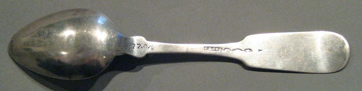 1998.0004.299 Silver Spoon underside