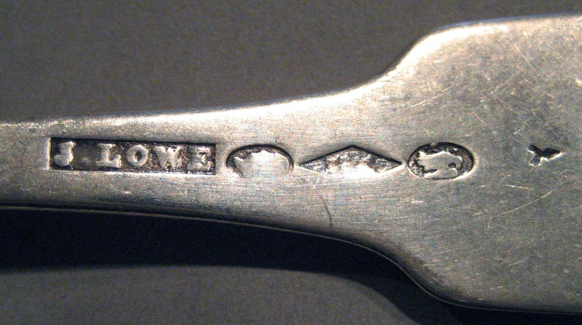 1998.0004.299 Silver Spoon marks