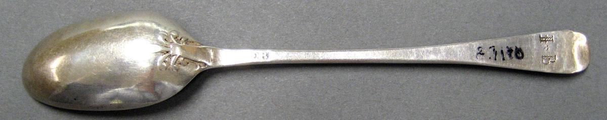 1998.0004.3002 Silver Spoon underside