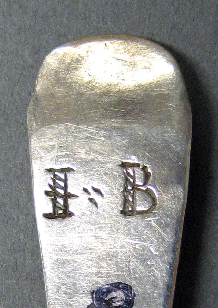 1998.0004.3002 Silver Spoon engraving