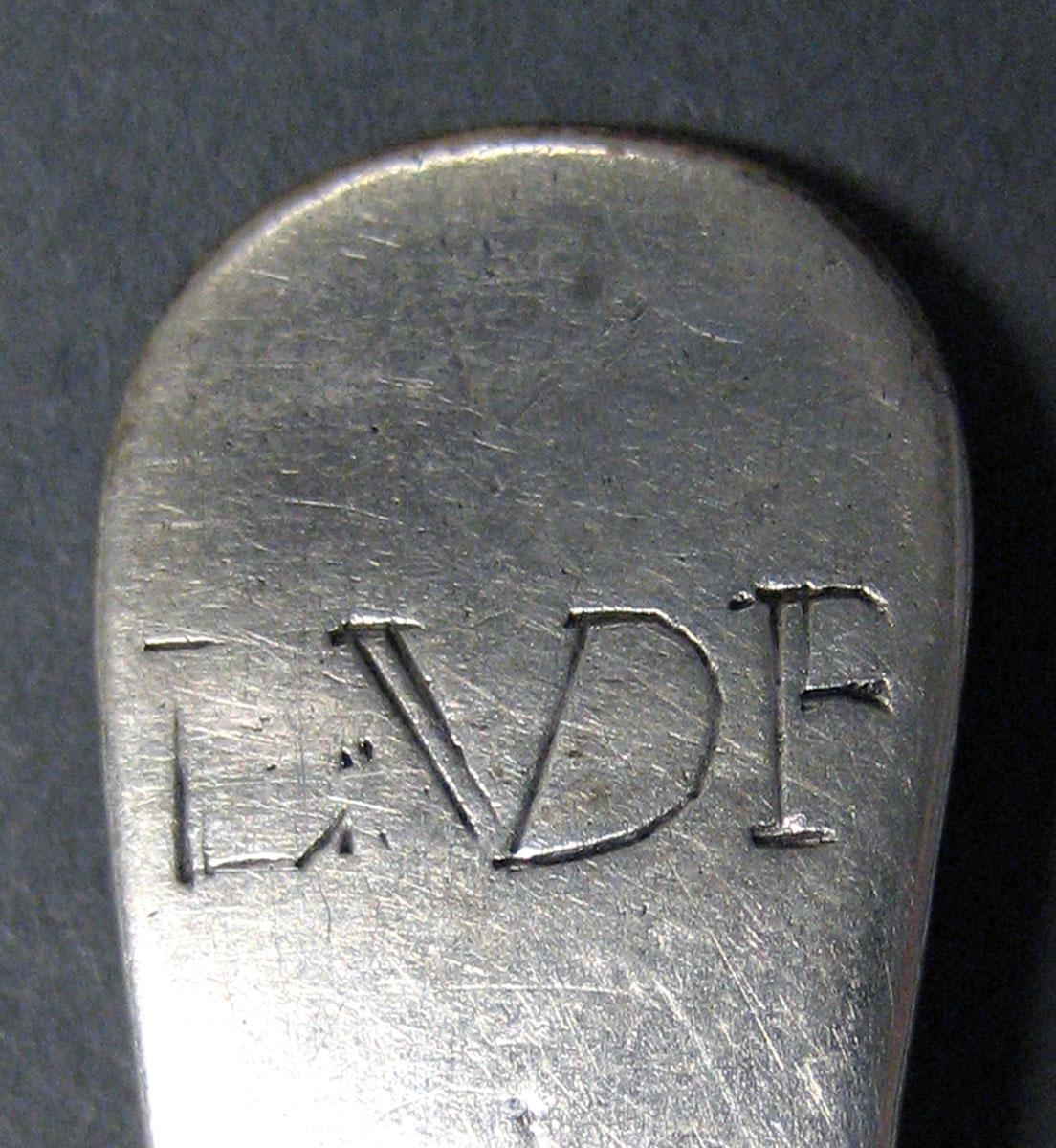 1998.0004.3004 Silver Spoon engraving