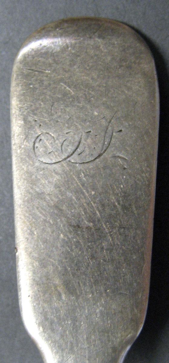 1998.0004.3006 Silver Spoon engraving