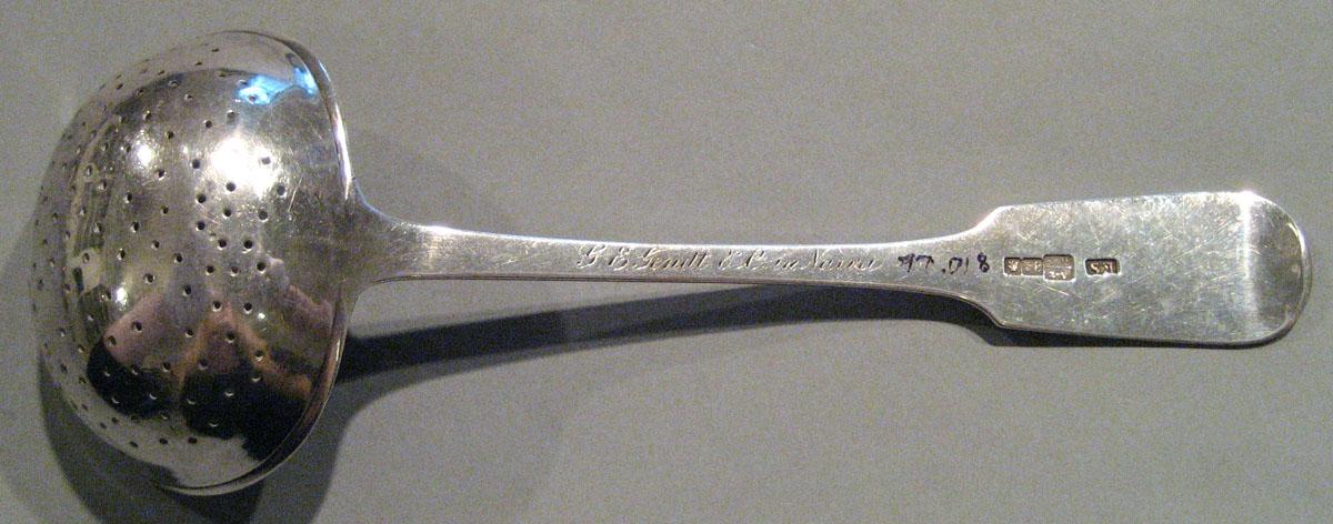 1998.0004.300 Silver Ladle underside