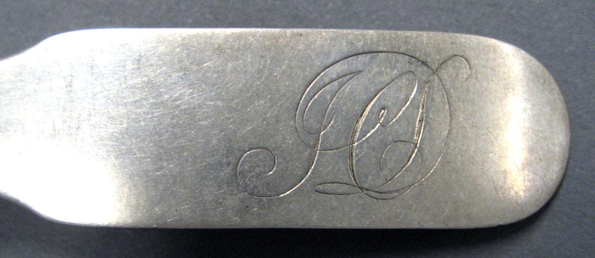 1998.0004.3014.002 Silver Spoon engraving