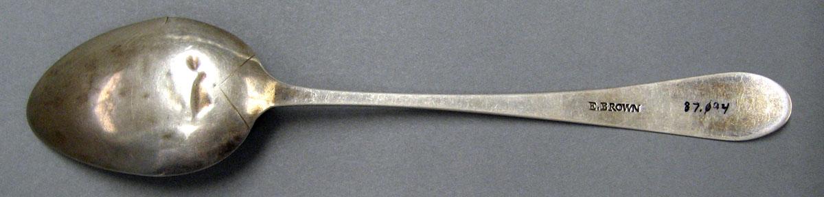 1998.0004.3016 Silver Spoon underside