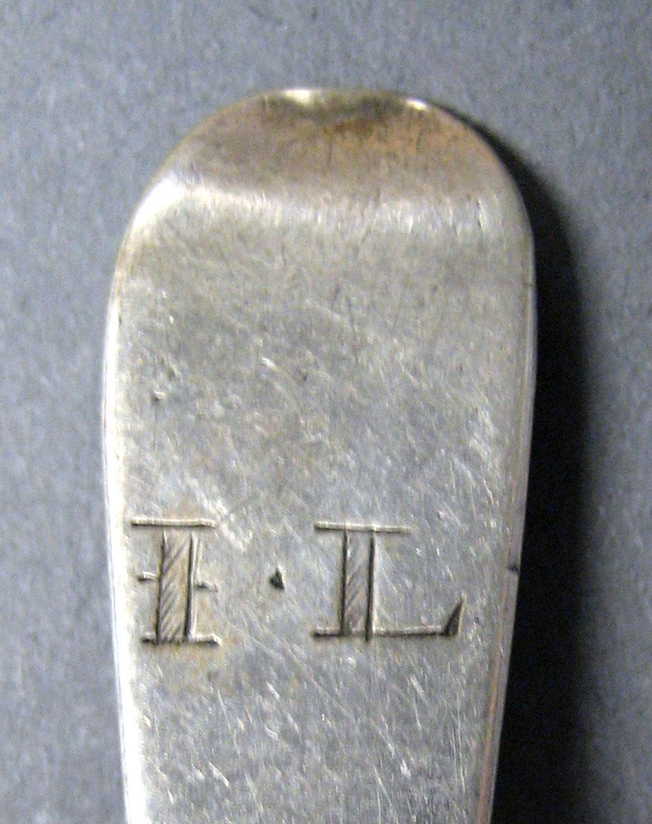 1998.0004.3017 Silver Spoon engraving